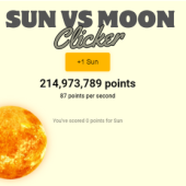 Sun vs Moon Clicker